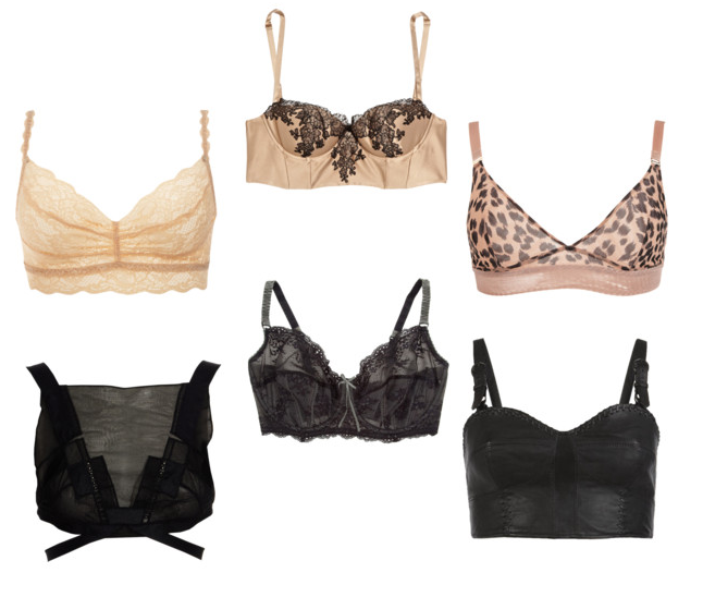 Comment porter: une brassière comme accessoire