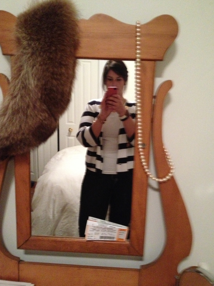 Un autre petit look qui mélange travail et loisirs d&#039;automne, façon #jeansdujour