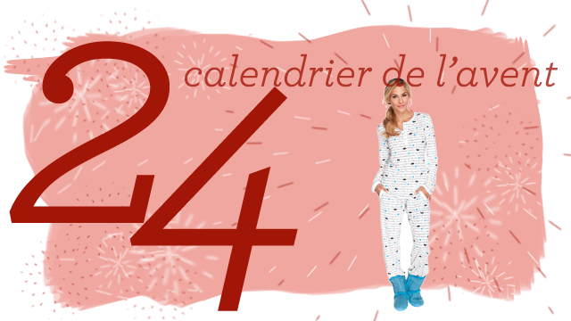 Calendrier de l’avent jour 24 : gagnez un pyjama de La Vie en Rose
