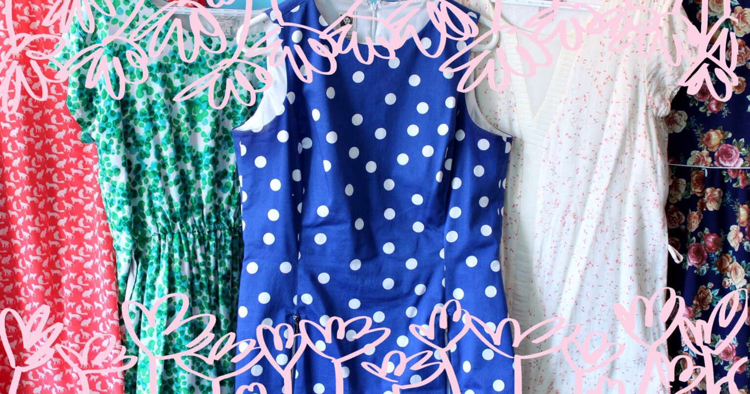 Partir à la chasse de la robe printanière parfaite et revenir avec 4 modèles vraiment nice