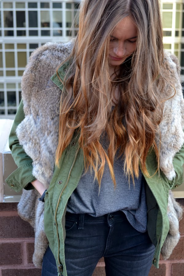 La veste en fausse fourrure : des idées pour la porter!