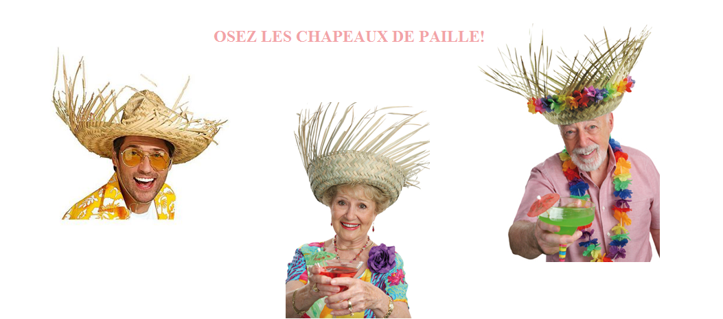 Le chapeau de paille, l'accessoire parfait pour cet été!
