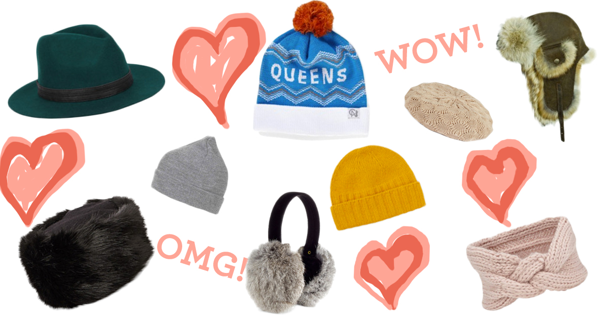 Plein de couvre-chefs pour réchauffer votre petite tête avec style!