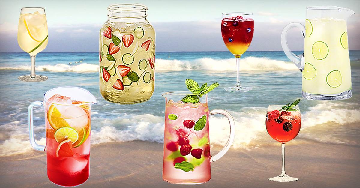 4 recettes (+ 4 looks) de sangria qui réveillent pour le plaisir de vos papilles gustatives!