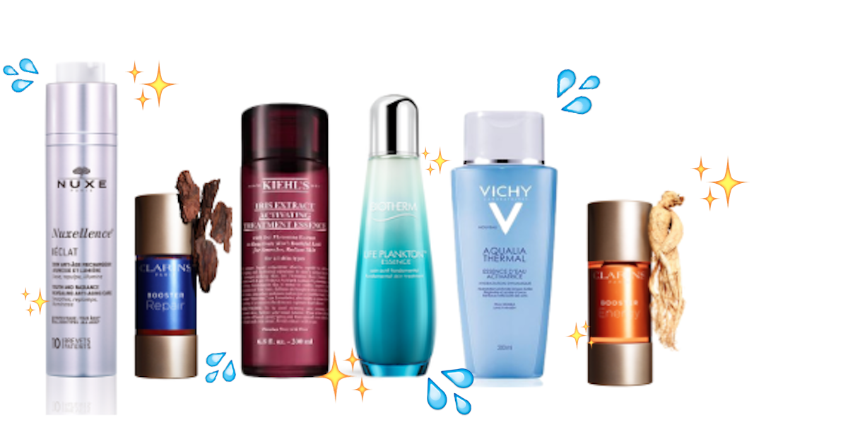 Les essences pour le visage, ces petites eaux miraculeuses