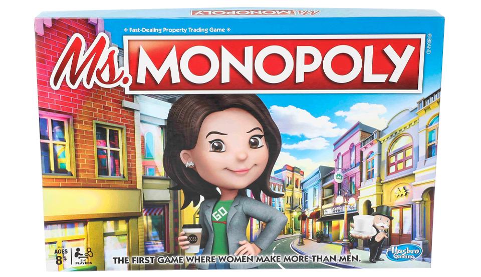 Monopoly: une nouvelle version du jeu dans laquelle les femmes gagnent plus que les hommes!