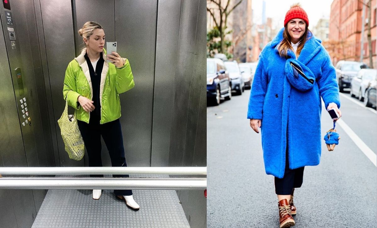 Comment porter les manteaux colorés cet hiver en 7 looks éclatants