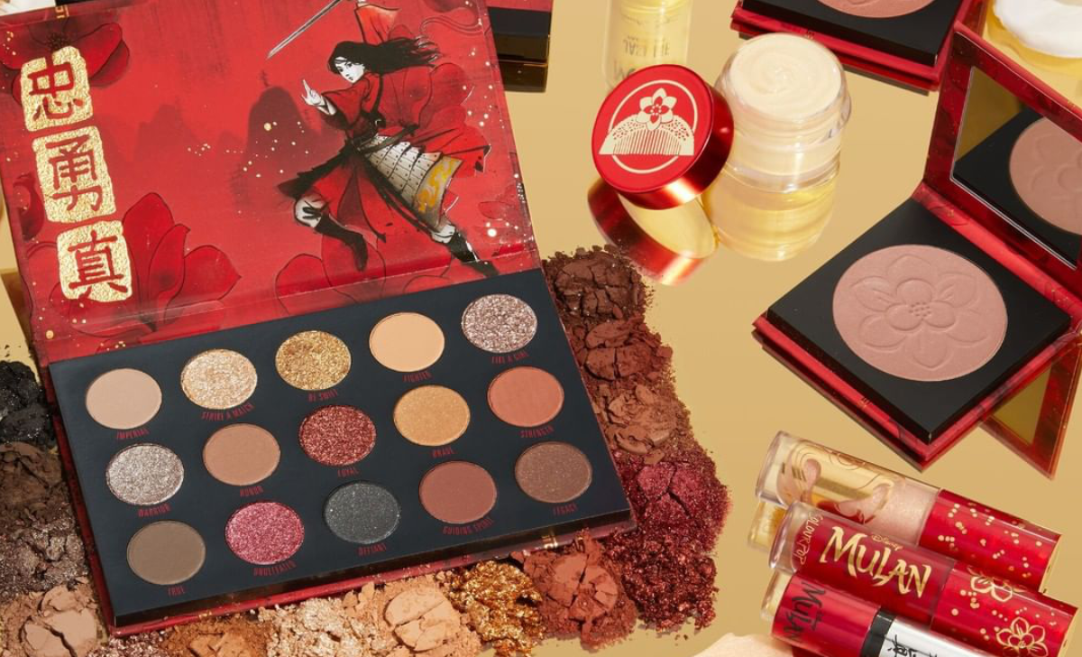 Fan de Mulan et de maquillage? Colourpop lance une ligne complète inspirée du film!