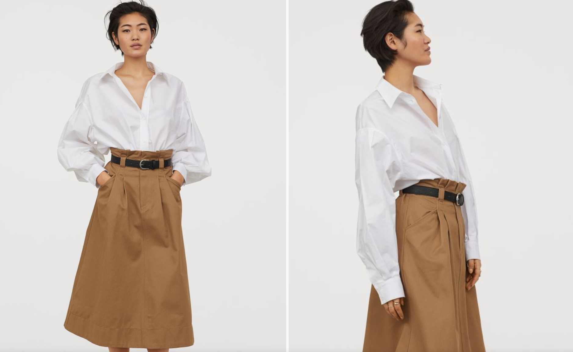 Voici 21 jupes taille haute sublimes pour chiller au parc à deux mètres de ses amis!