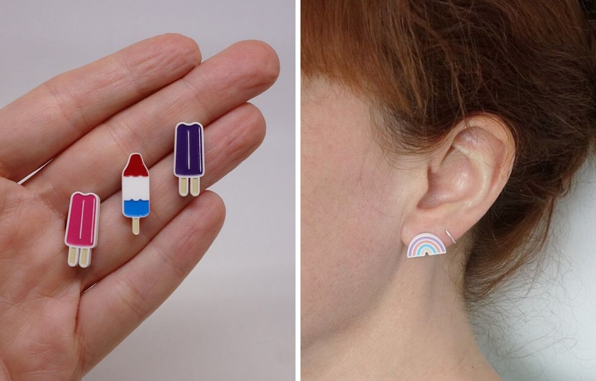 Lili Pop: des boucles d'oreilles ludiques, adorables et locales à seulement 10$