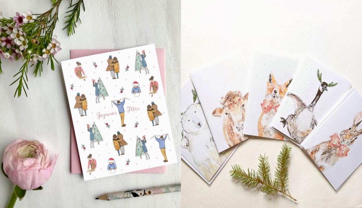 10 entreprises locales qui font les plus belles cartes de souhaits
