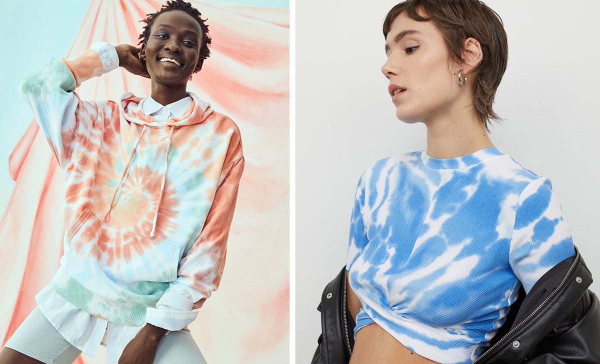 10 beaux items à motif « tie-dye » pour adopter la tendance