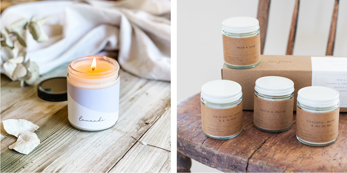 Ces bougies sentent le printemps et on adore ça!
