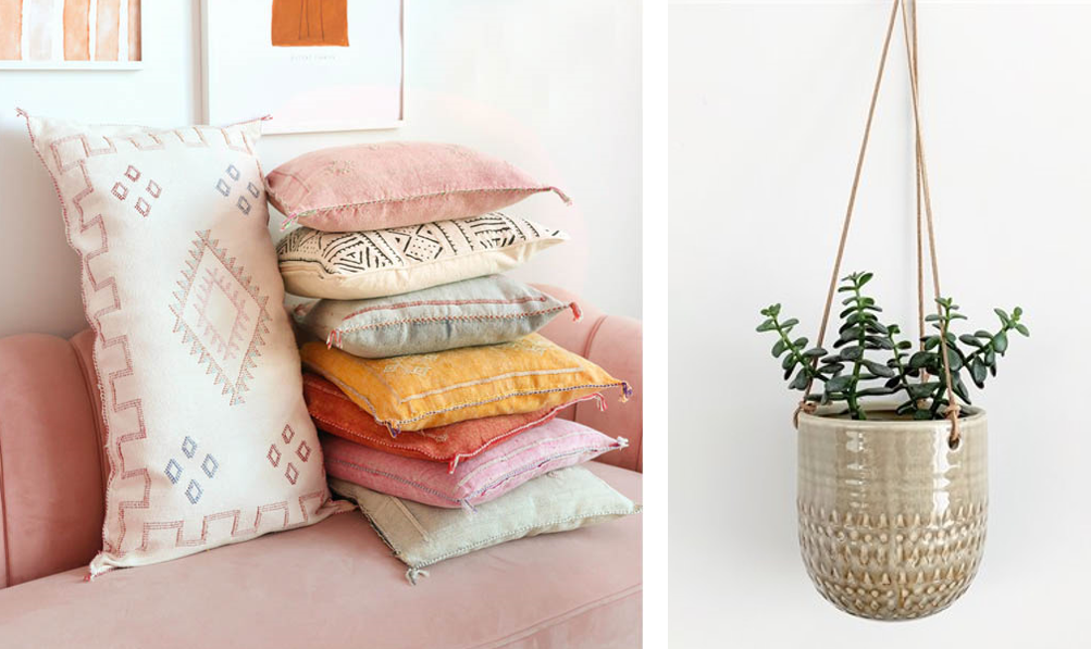 De la déco boho pour un chez-soi ensoleillé.