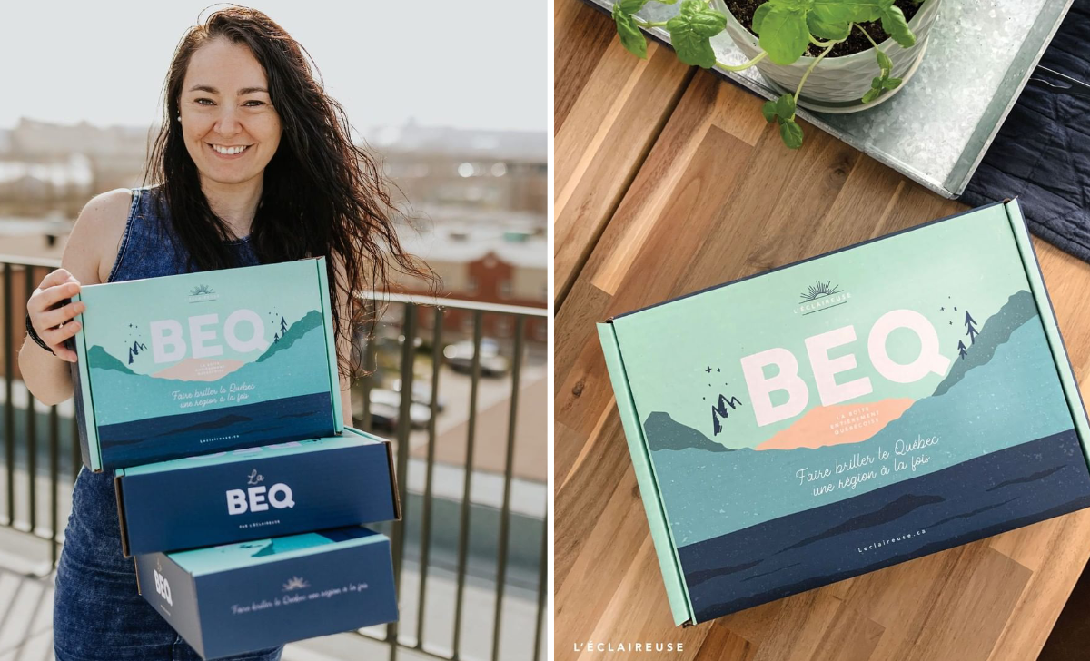 Cette entreprise propose des boites mensuelles composées à 100% de produits d’ici