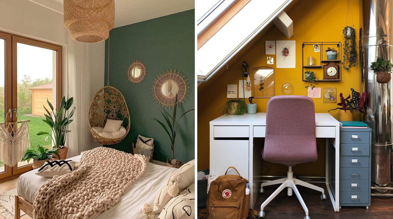7 photos d&#039;inspiration qui vous donneront envie de peindre un mur accent à la maison