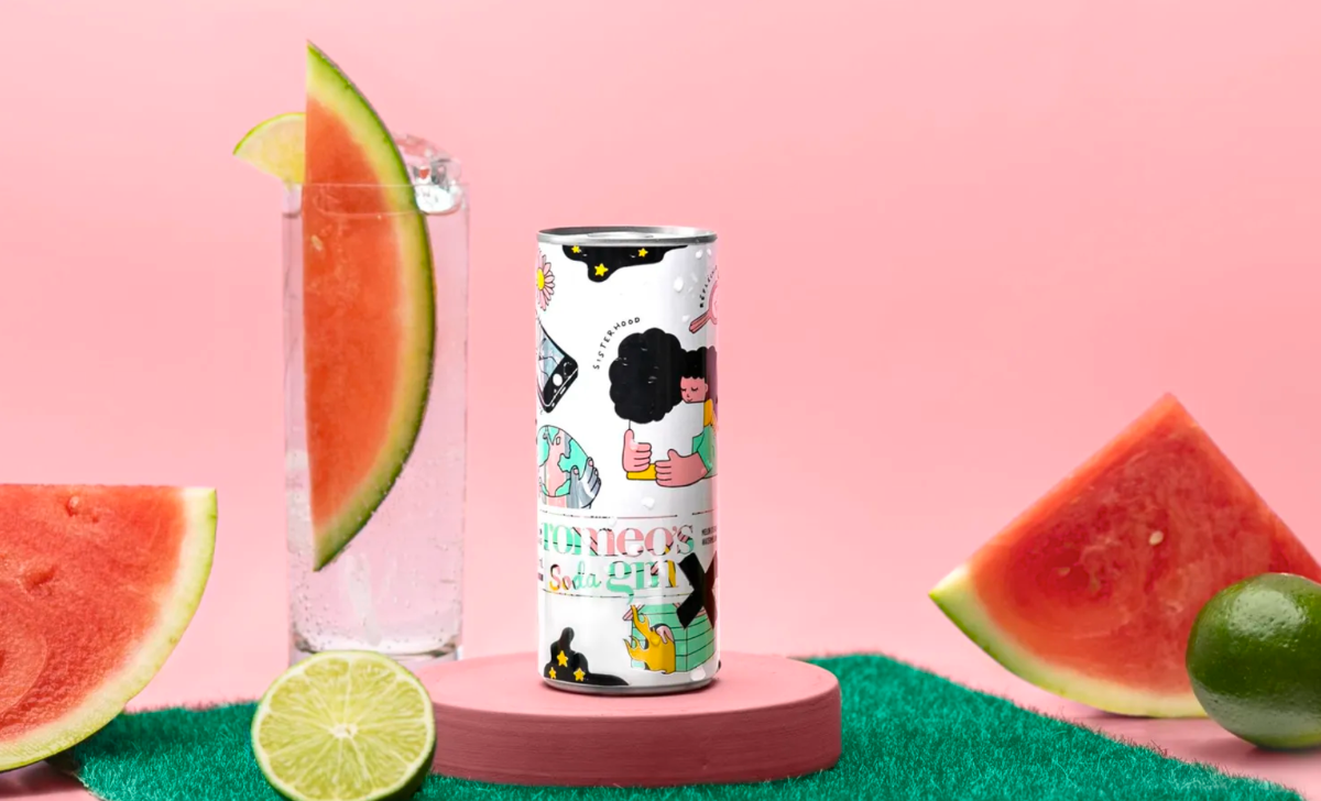 romeo&#039;s gin lance un tout nouveau prêt-à-boire au melon et à la lime, dans une canette signée Pony!