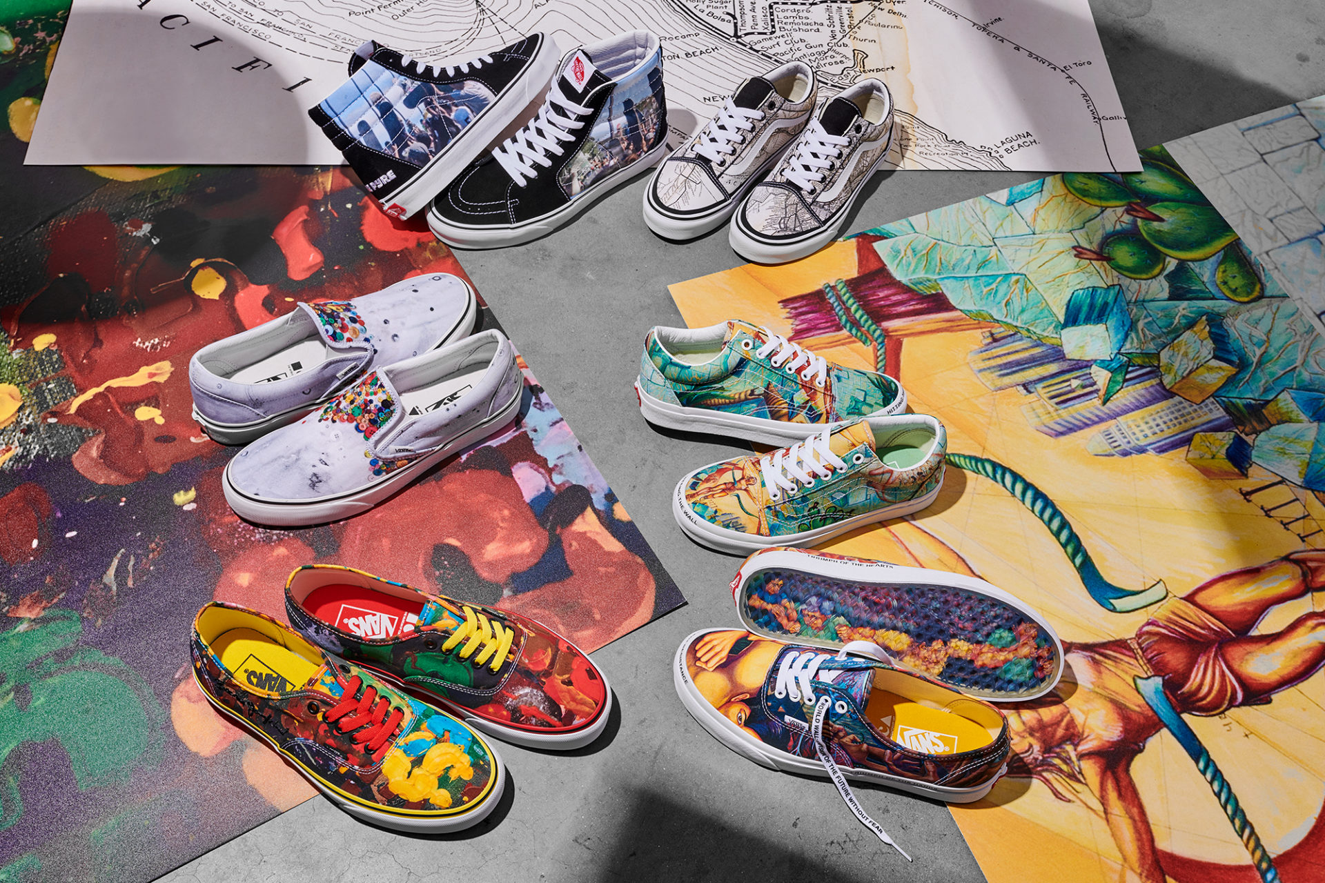 Vans lance une collection avec le Musée d’art contemporain de Los Angeles