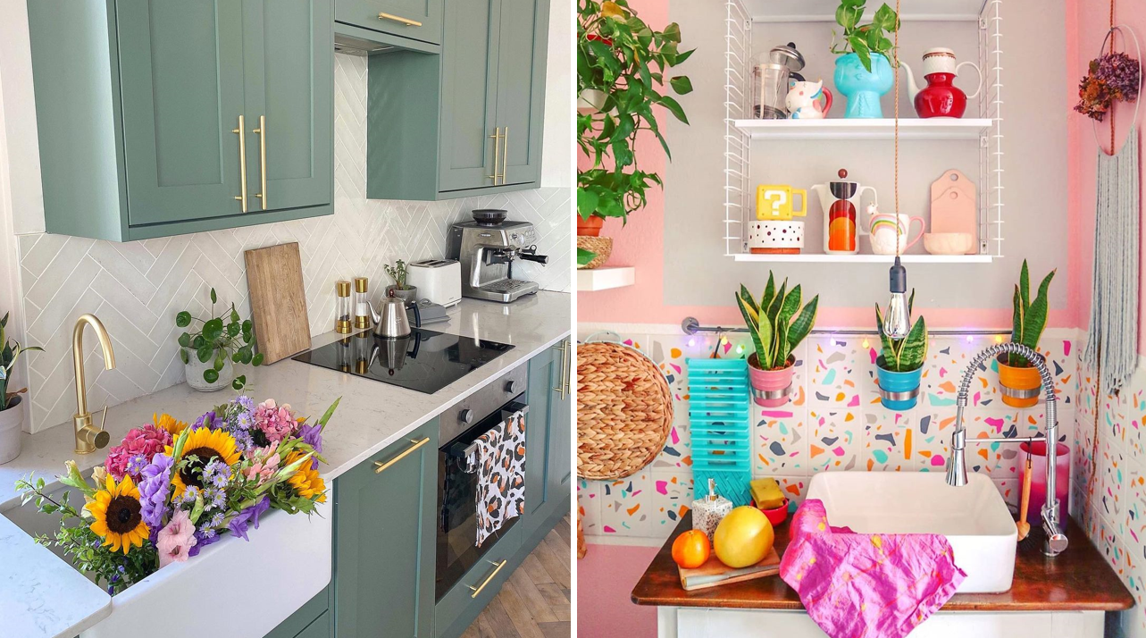 22 photos d&#039;inspiration pour une cuisine colorée