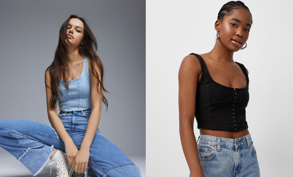 10 hauts de style bustier pour vous prendre pour un personnage de Bridgerton en 2022