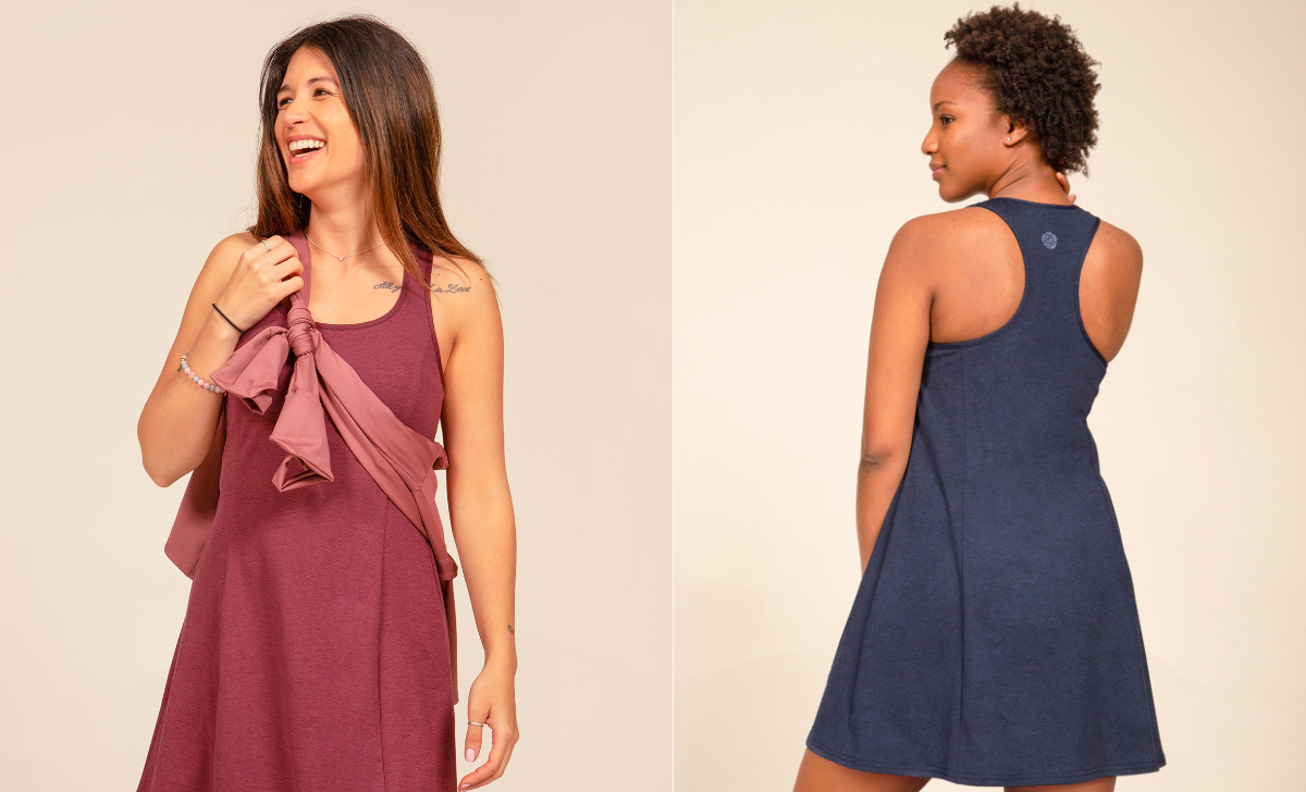 Rose Buddha lance une robe écolo au look athlétique