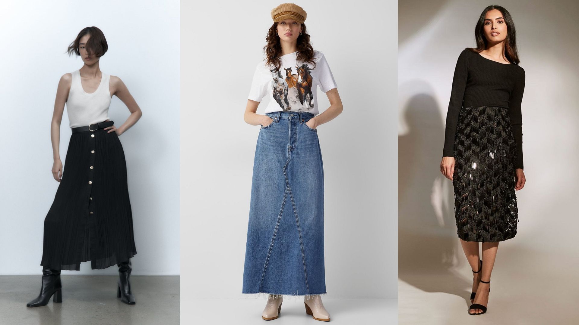 21 jupes longues de style chic et confo!