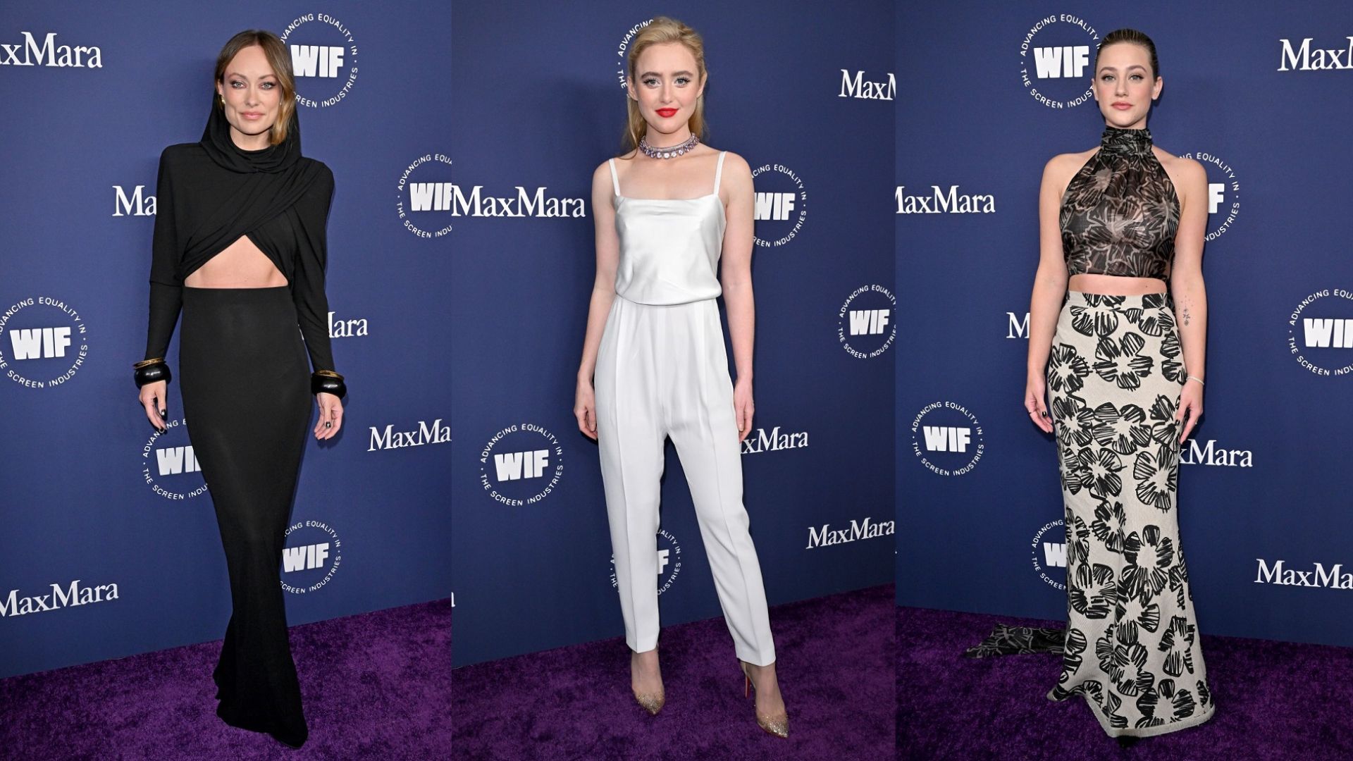Olivia Wilde, Lili Reinhart et Kathryn Newton étaient splendides aux WIFH