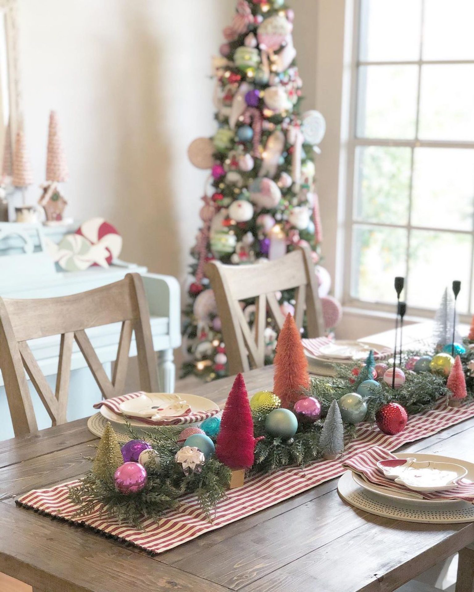 18 inspirations pour votre table de Noël!