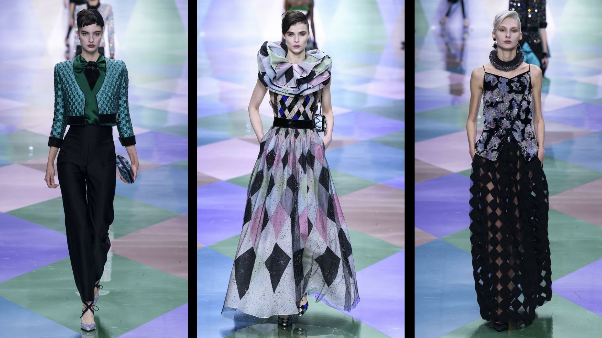 Voyez la collection Armani Privé printemps-été 2023 dévoilée à la Paris Fashion Week!