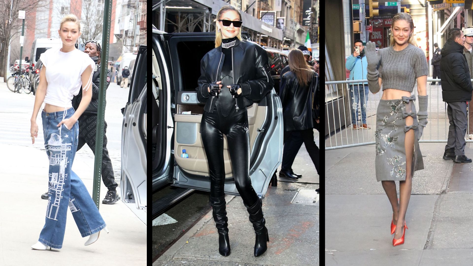 Gigi Hadid brille à New York pour la promotion de Next In Fashion!