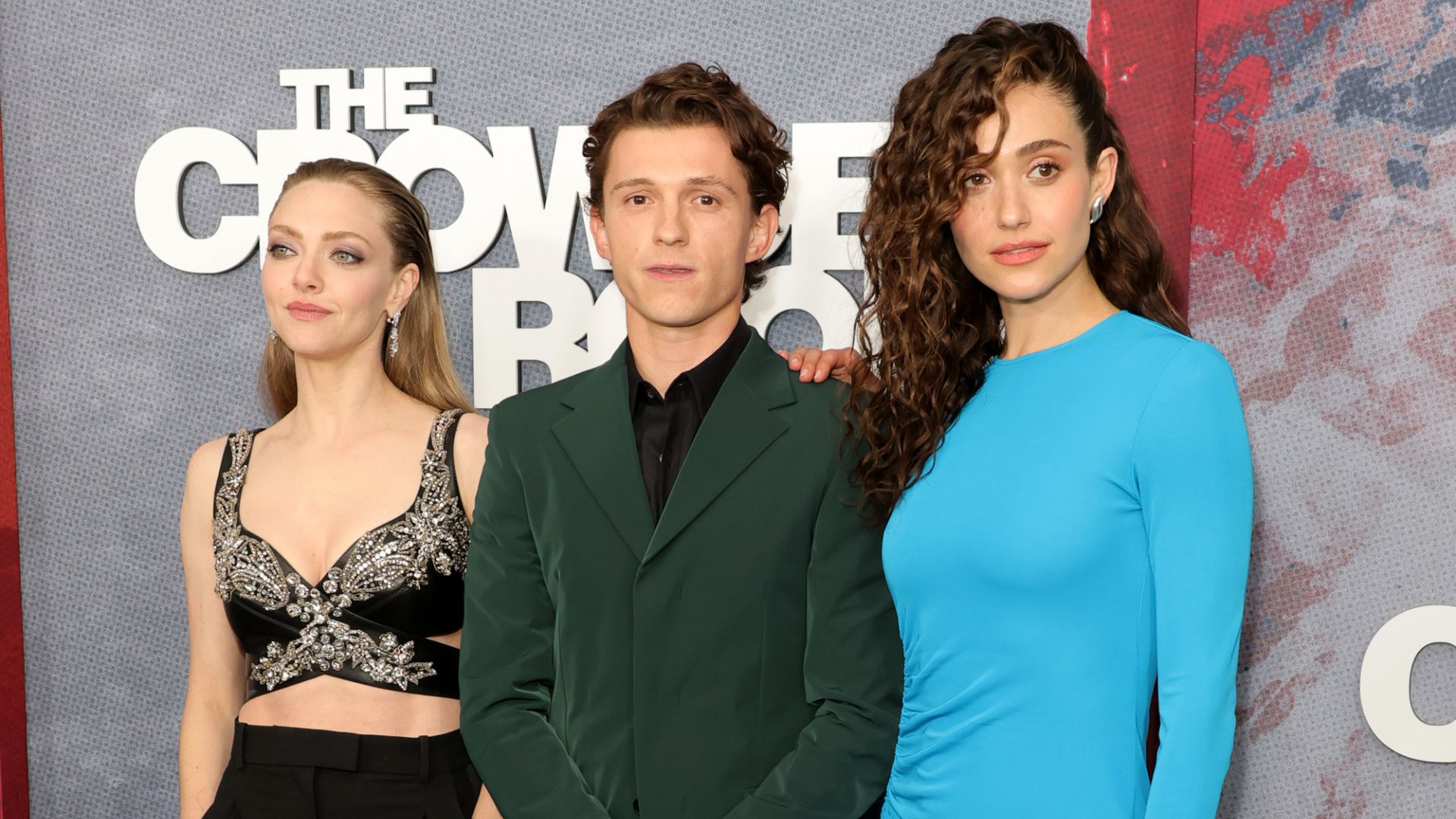 Amanda Seyfried, Tom Holland et Emmy Rossum brillaient à la première de The Crowded Room