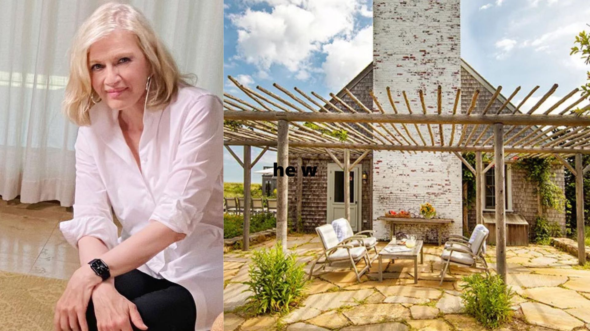 Diane Sawyer demande 24M$ pour sa résidence de Nouvelle-Angleterre!