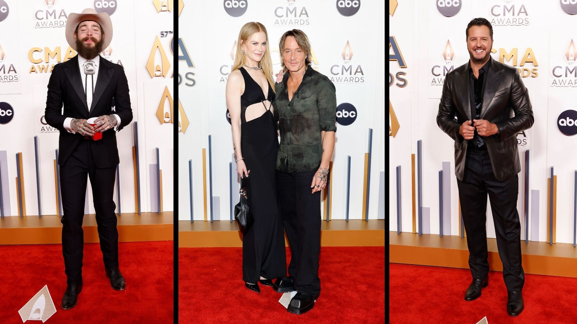 Post Malone, Nicole Kidman, Luke Bryan et les stars des CMA Awards